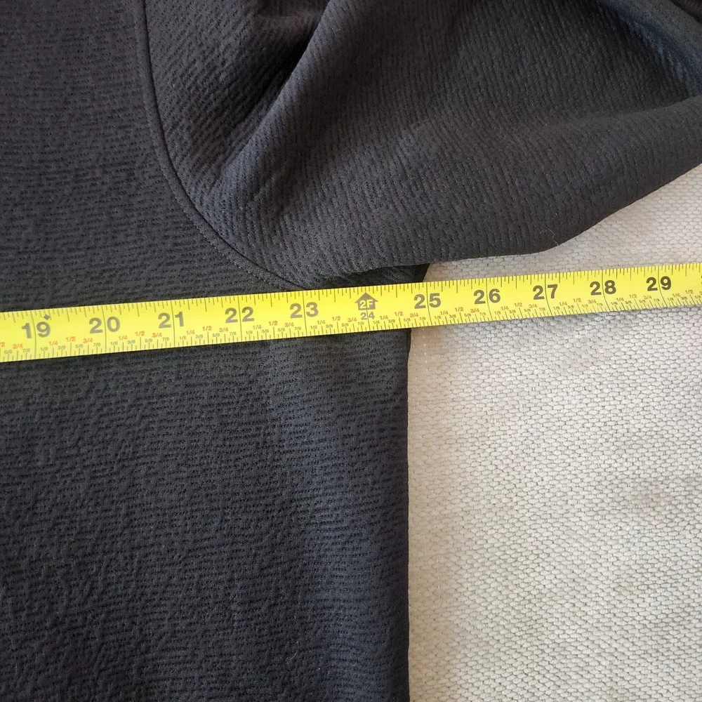 Gerry Men Black Textured Crew Neck Sweatshirt XL Long Sleeve 1900993 NWT